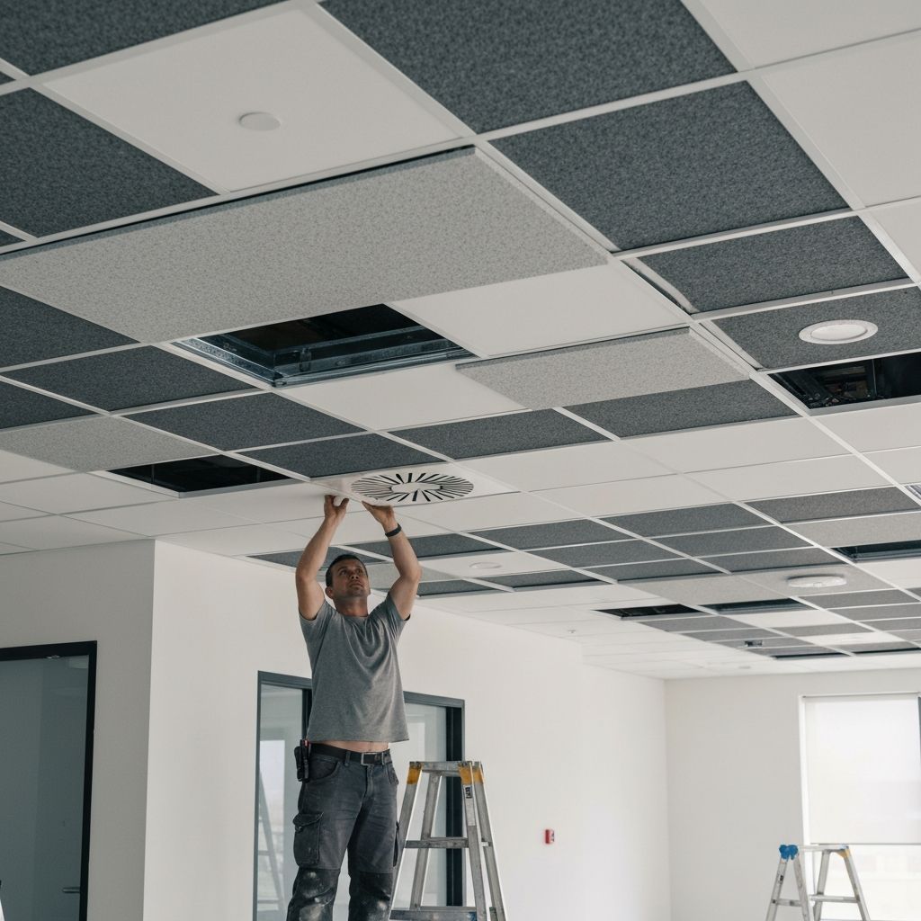 False Ceiling Installation