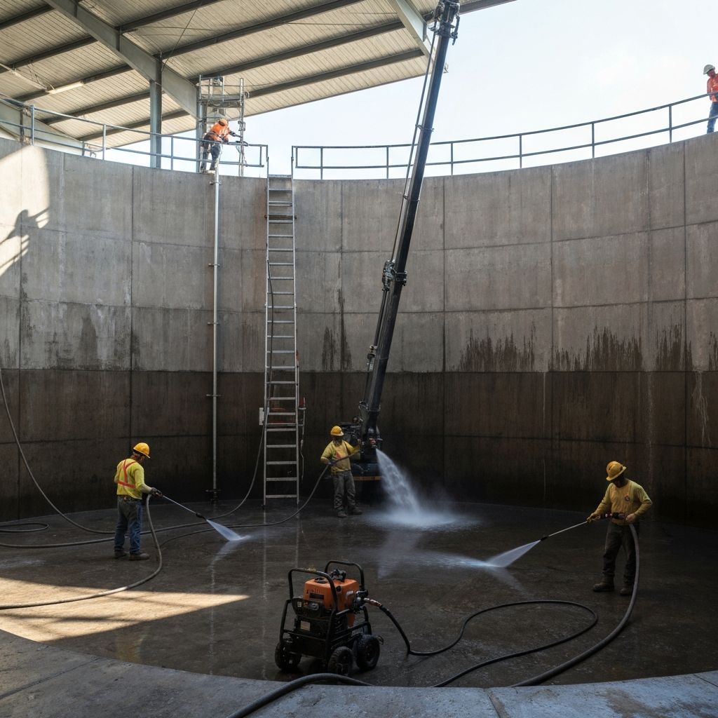 Commercial Tank Cleaning